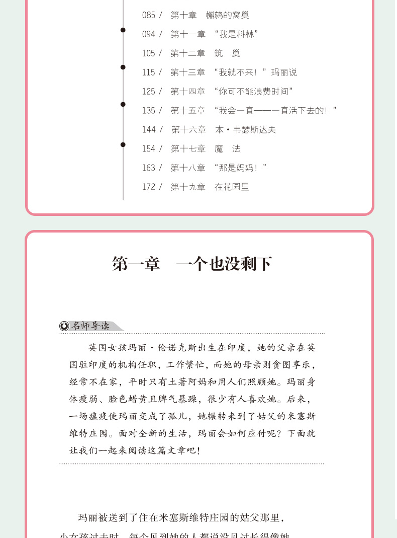 正版秘密花园书籍经典名著 四年级五六年级小学生课外阅读书籍8-9-10-12岁儿童文学小说少儿读物 新课标无障碍阅读 老师推荐阅读书