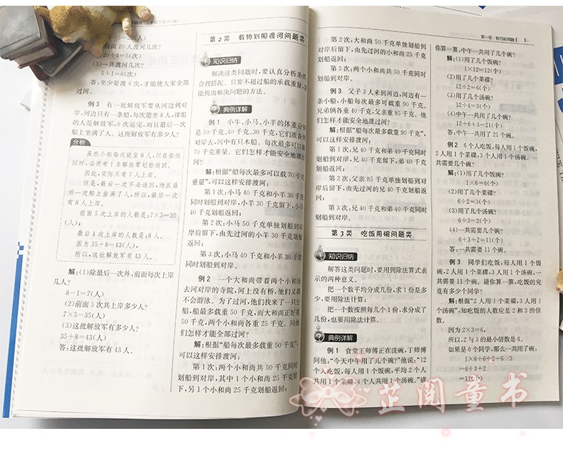 小学奥数自学题典阅读思究本二年级上下册(RJ版) 二年级数学六步自学法学会归纳总结
