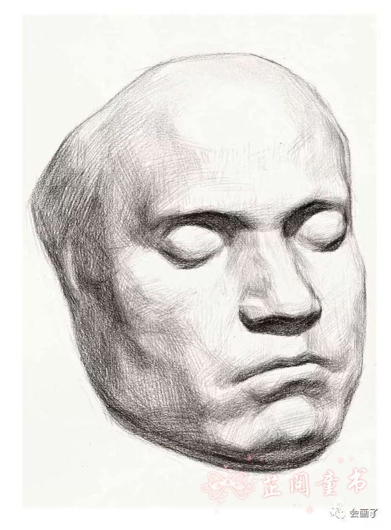 敲门砖绘画入门正规教程从五官到石膏头像零基础学素描石膏头像石膏