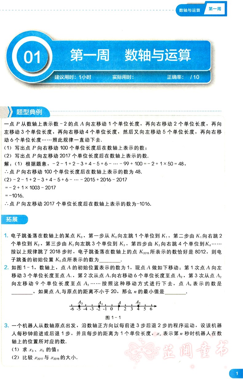 2019学而思秘籍刷题高手初中数学七年级上下册全国通用版初中重难点专项突破用书初中一年级数学压轴题