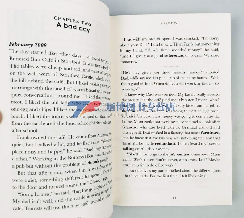 企鹅兰登YA小说分级读物8册Penguin Reader Level 4-5-6-7 遇见你之前  英文原版 傲慢与偏见 英文版青少年文学 英语分级阅读书籍