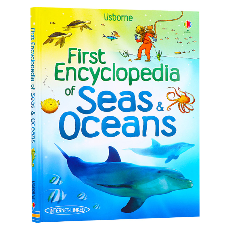 海洋百科全书firstencyclopediaofseasandoceans海洋生物启蒙认知英文