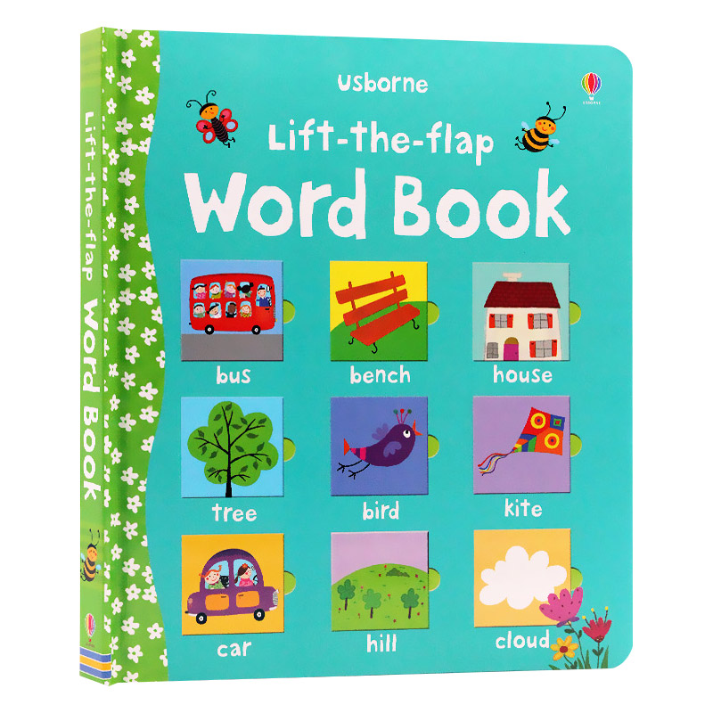 学单词lifttheflapwordbook趣味翻翻书usborne英文版幼