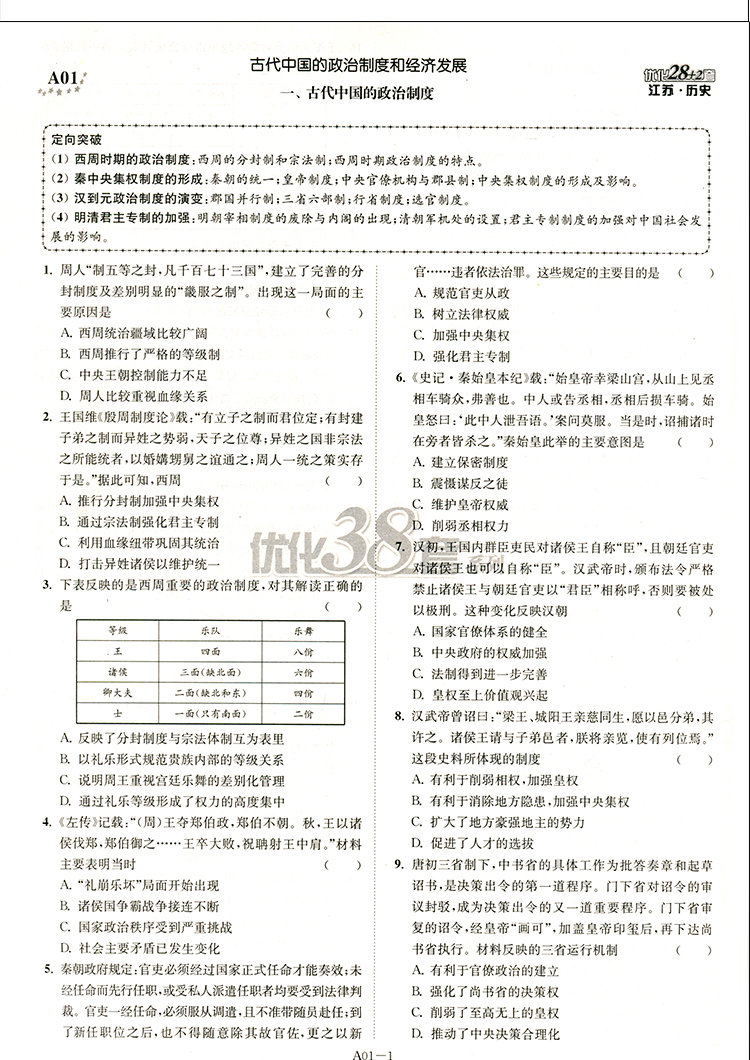 【现货】恩波38套2021历史新高考江苏选择考高考模拟试卷汇编优化28+2套历史高中总复习模拟试题