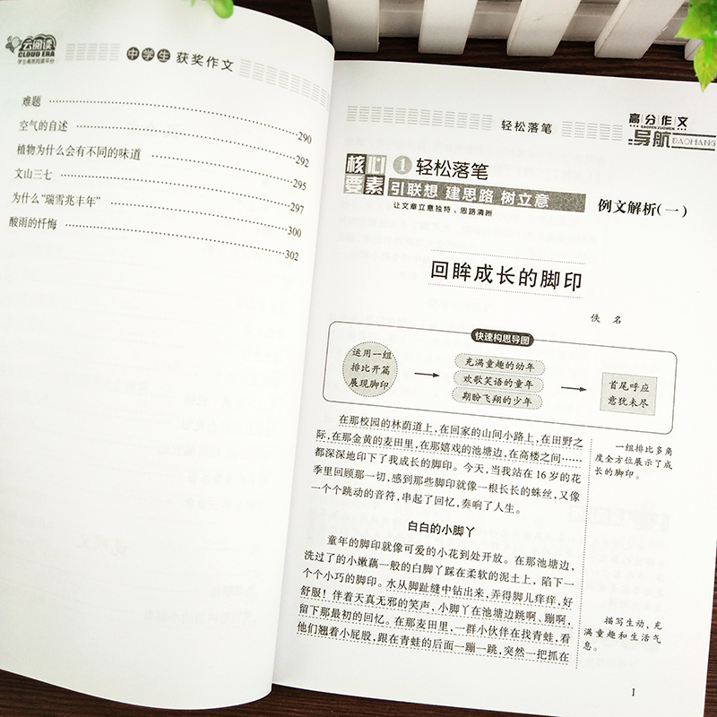 初中生中学生获奖作文大全初中作文辅导书籍2020人教版作文素材分类作文书作文精选中考满分作文初一