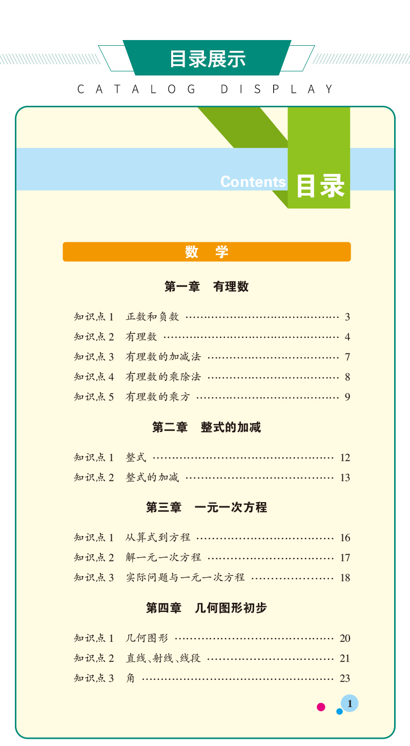 现货2021新版 PASS绿卡图书 图解速记初中数理化公式数学物理化学全彩版 4合1第7次修订初中
