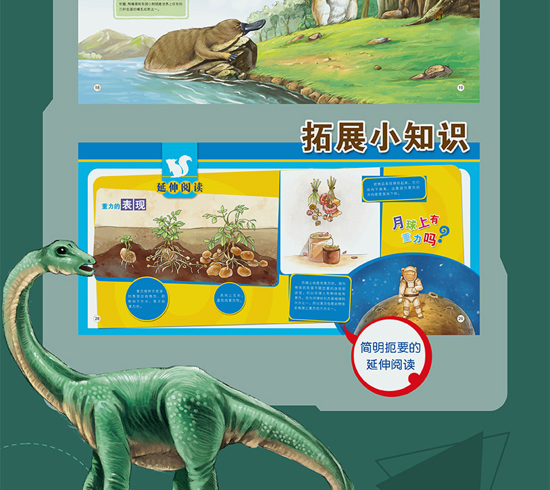 奇妙的科学全套10册 幼儿绘本3-6-8周岁幼儿园大班动物世界儿童图书一年级科普百科读物恐龙书籍漫画