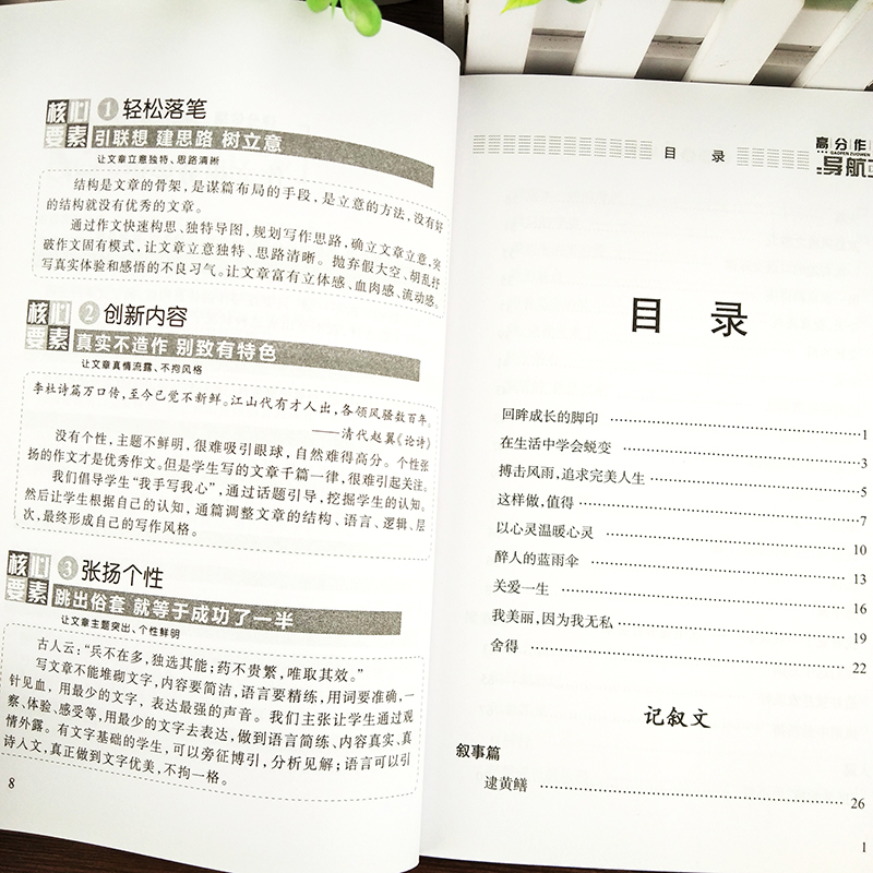 初中生中学生获奖作文大全初中作文辅导书籍2020人教版作文素材分类作文书作文精选中考满分作文初一