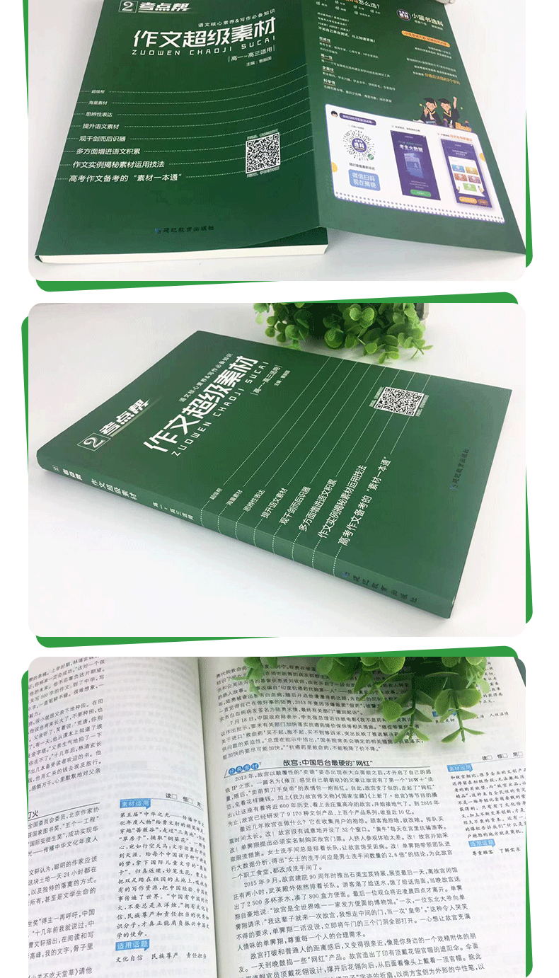 现货 考点帮作文素材高中高考语文作文素材高考满分作文大全 高一二三议论文经典人物热点作文素材高考