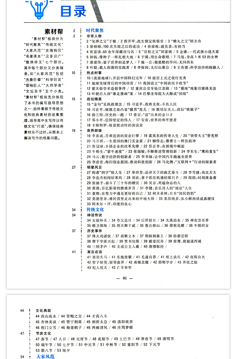 现货 考点帮作文素材高中高考语文作文素材高考满分作文大全 高一二三议论文经典人物热点作文素材高考