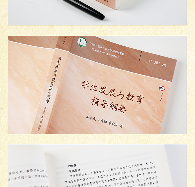 学生发展与教育指导纲要 新基础教育改革指导纲要 中小学教育理论 学生工作管理策略与班主任工作智慧等内容 梦山书系