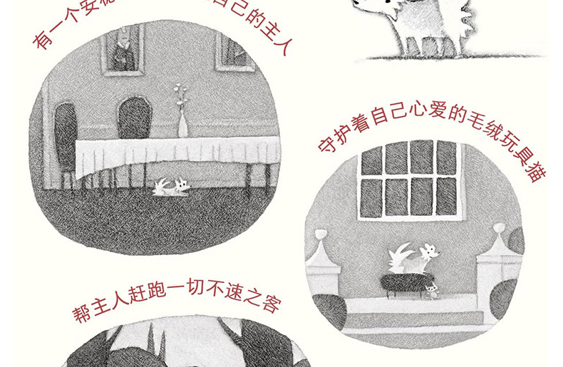 正版 小狗露西 4-10岁奇想国儿童图画书 细腻的铅笔画面如电影般唯美 关注心灵成长充满爱心的章回体