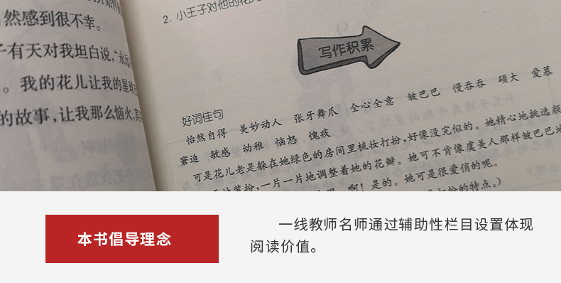 小王子 新编语文教材推荐阅读 曹文轩倾情推荐 世界名著 儿童文学 中小学生课外阅读推荐