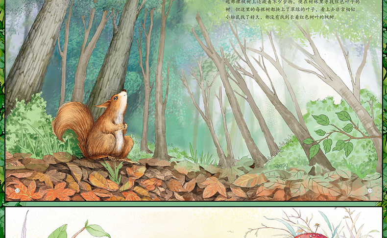 奇趣植物科普绘本全套10册奇妙大自然少儿彩绘图书课外书科普读物幼