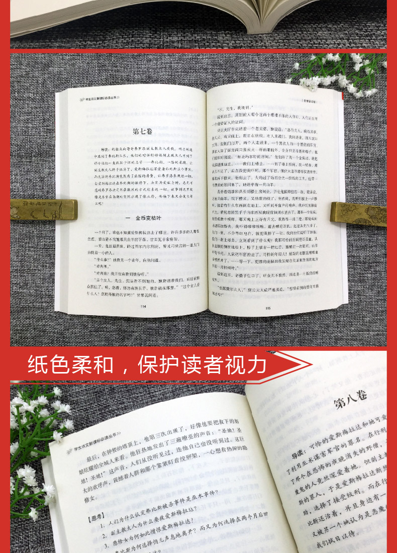 名著 巴黎圣母院 原著 语文新课程标准阅读书 世界经典文学名著小说书籍青少年版