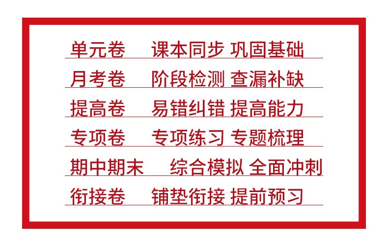 2册课堂同步训练测试卷/一年级上册语+数
