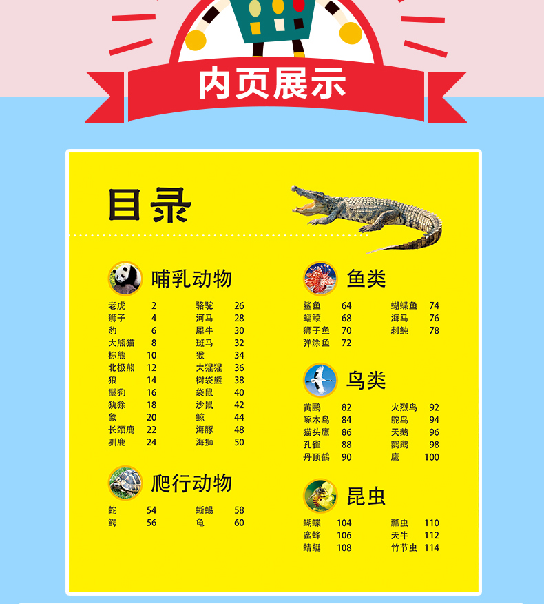 多彩童年我爱读系列 动物+植物+太空+舰船大百科 全4册 全彩注音版 儿童科普百科全书