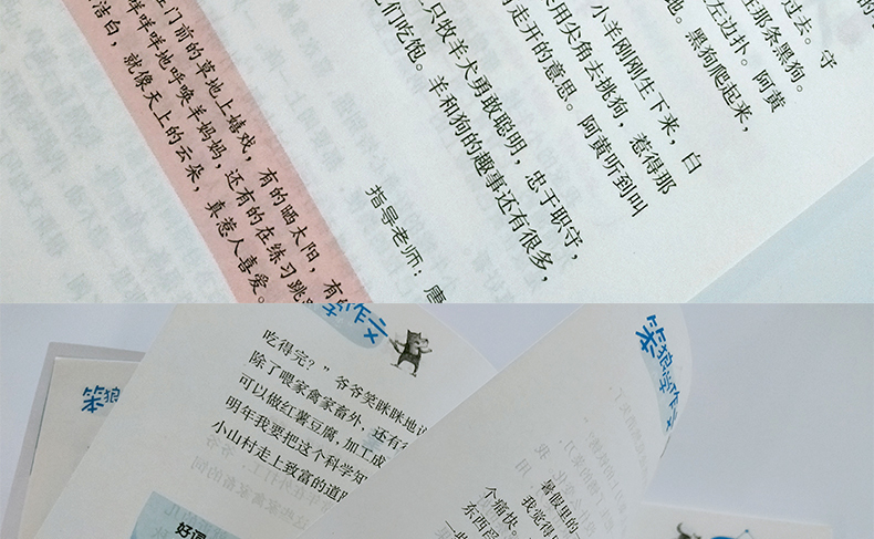 笨狼学作文1-2 3456年级全套5册 汤素兰 小学生作文起步教辅阅读提高写作文大全 小学作文