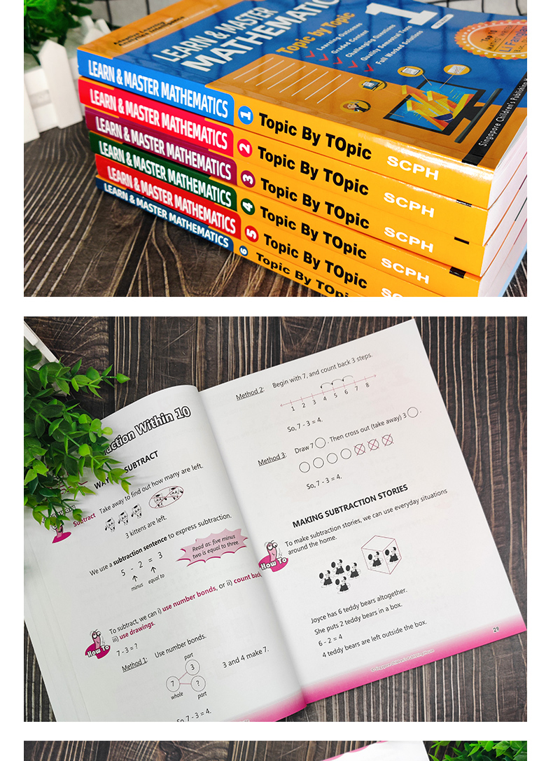123年级【全6册 赠视频精讲+AEIS试卷】2020版新加坡数学教材 新加坡数学小学 CPA建模思维  7-9岁  新加坡数学教材 小学 AMC备考