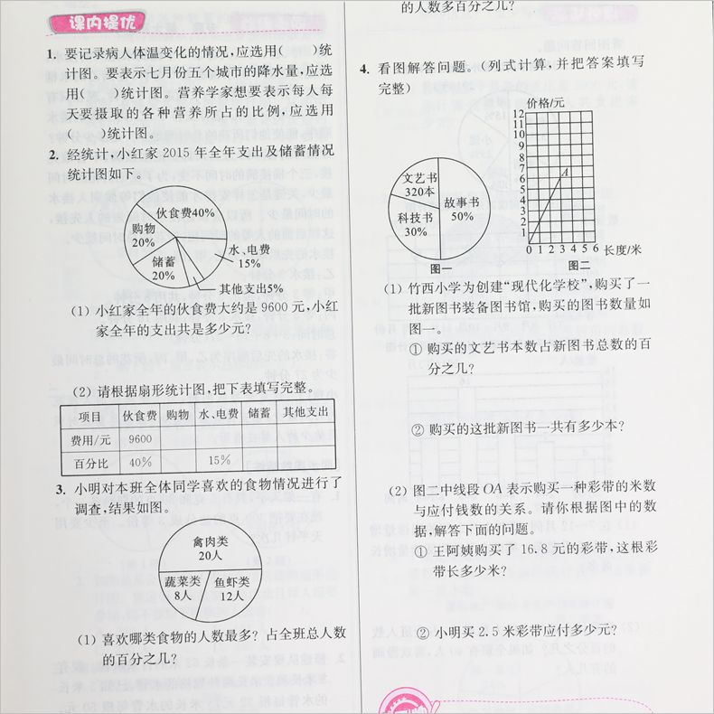 20春 小学数学从课本到奥数同步练六年级下册江苏版 双色版 超能学典 6年级下册 小学教辅同步提优训练奥数辅导课本拓展 新华正版