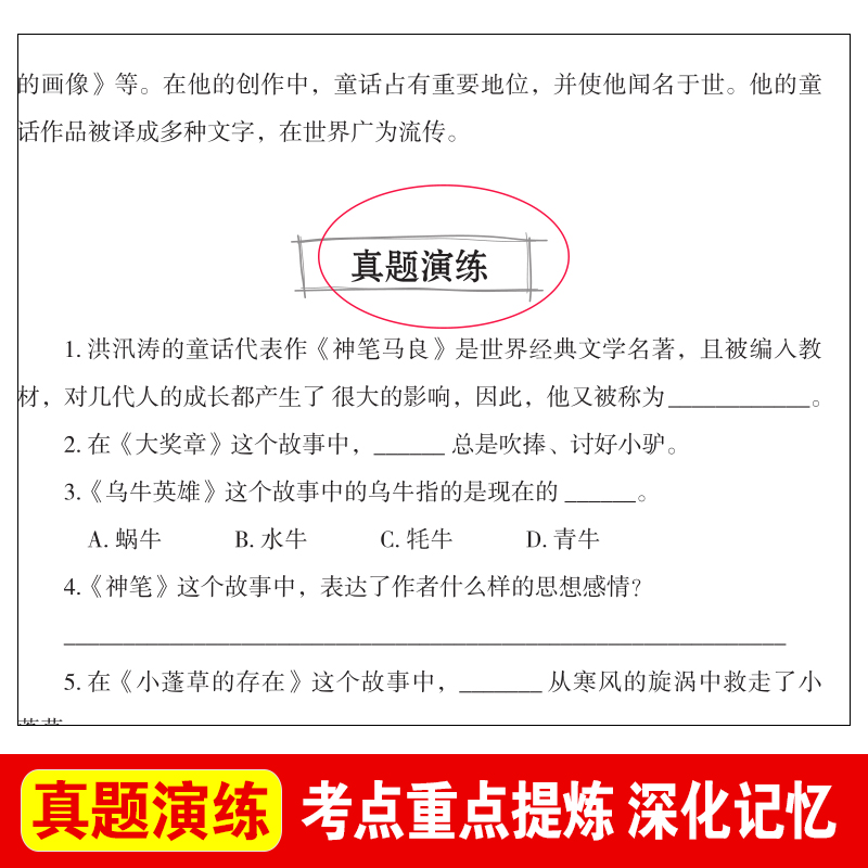 大奖章洪汛章著 新编语文教材推荐阅读 精美插图 名师导读 注释解析小学生版新课标推荐中小学生课外阅读书籍 爱阅读系列