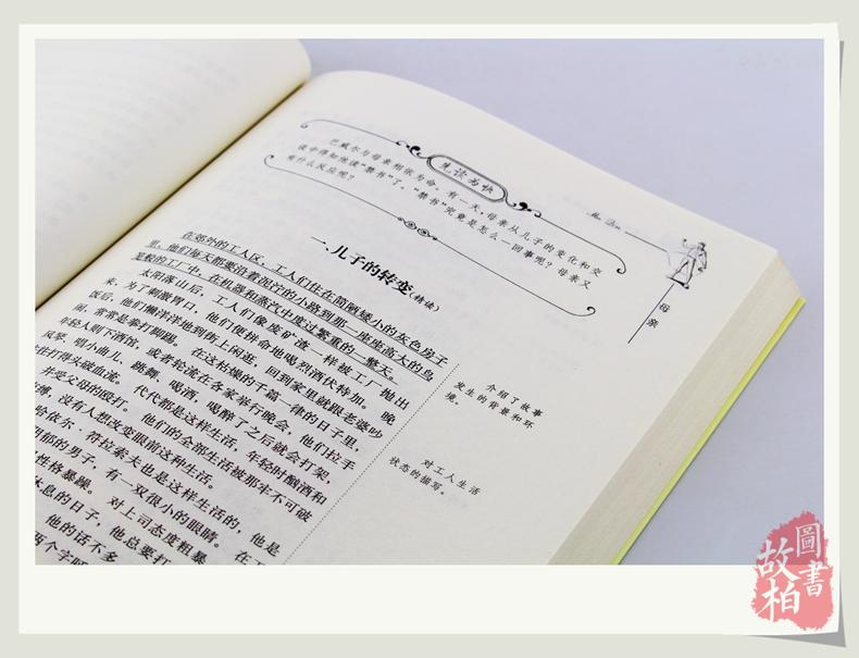 母亲 大悦读 语文新课标丛书 名师精解鉴赏 学生课外书 正版包邮