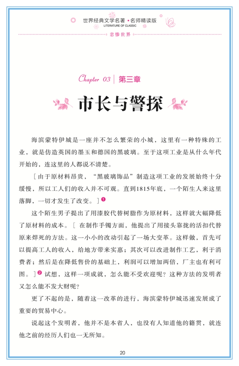 正版悲惨世界 文学小学生课外阅读物