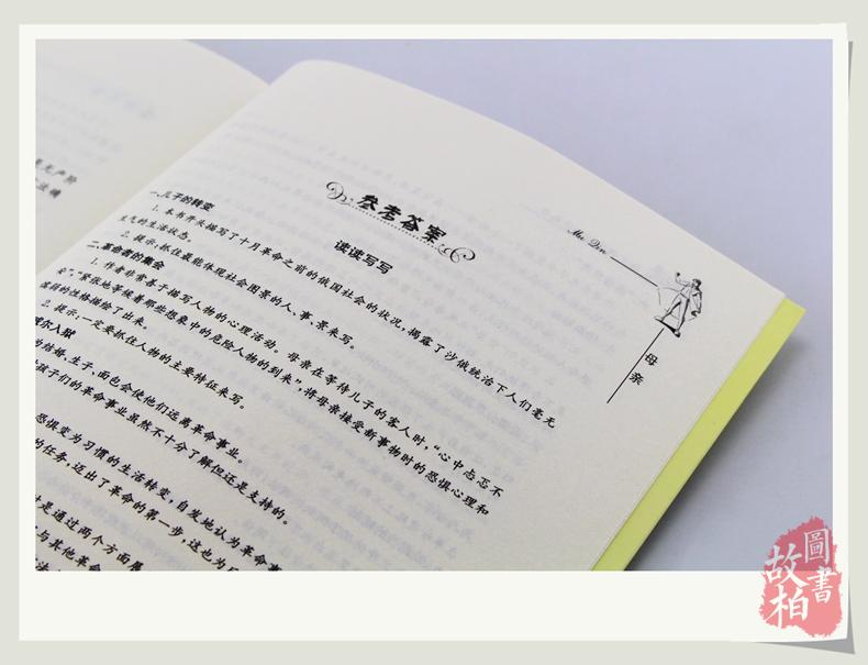 母亲 大悦读 语文新课标丛书 名师精解鉴赏 学生课外书 正版包邮