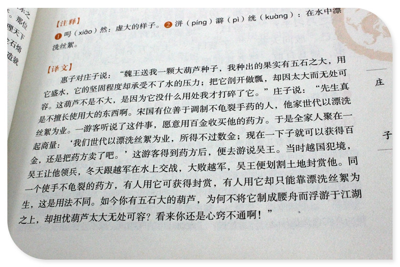 正版 庄子 译注与解析今注今译全书南华经逍遥游注疏集释选 中华国学经典 人生哲学 国学典藏 适合青少年阅读的国学
