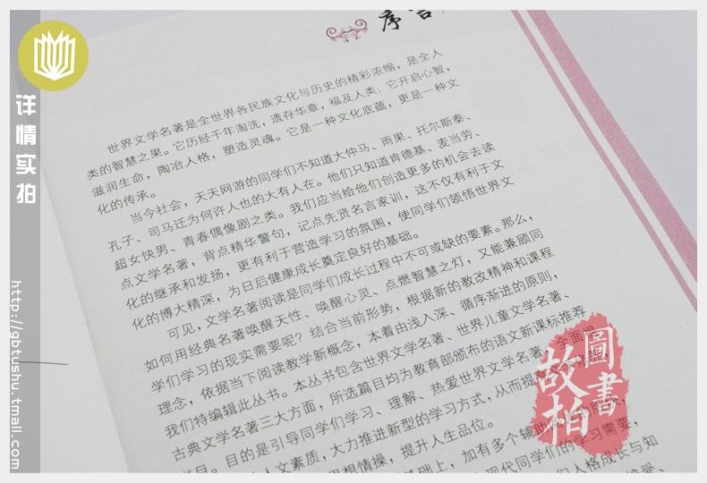 【选4本44元】正版 安徒生童话 原文注释青少年版初中高中生9-10-12-15周岁世界名著课外畅销书籍 安徒生童话 全集 推荐读物