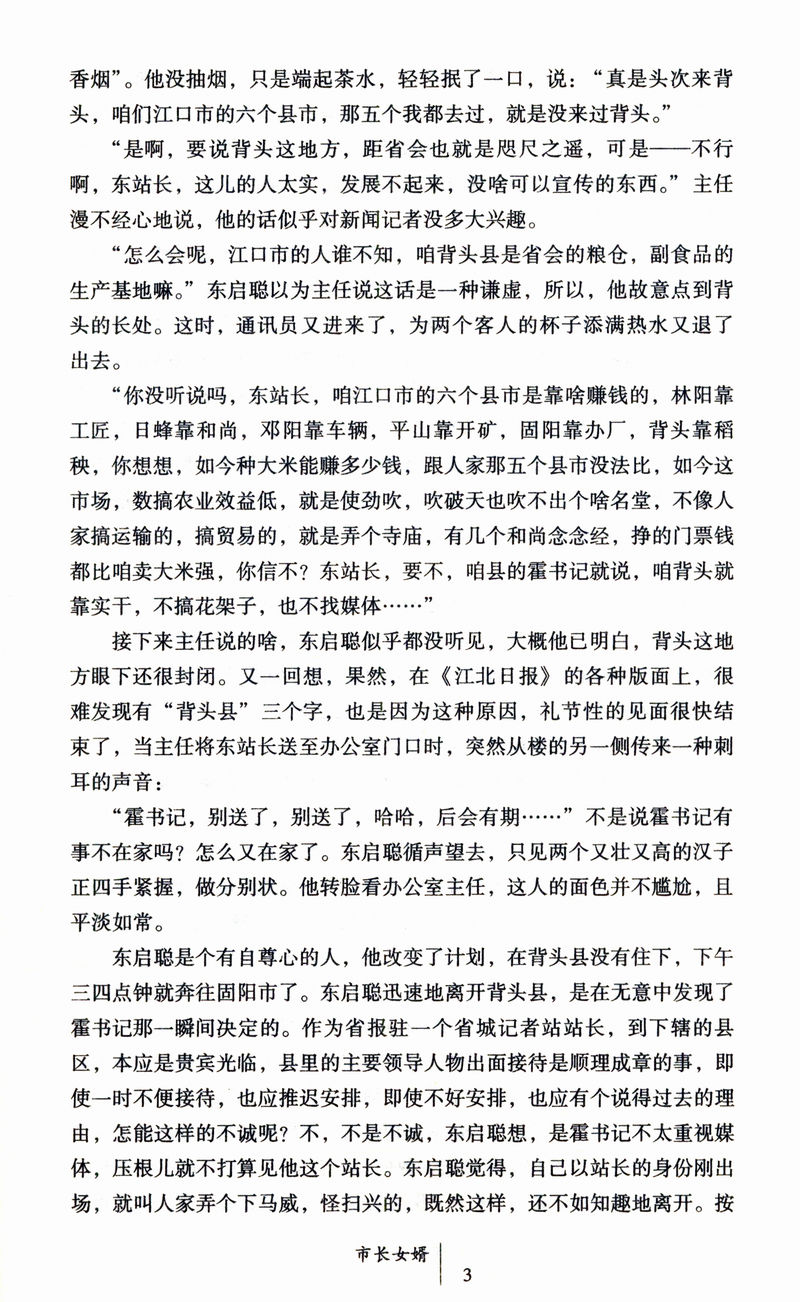 市长女婿/焦述著官场文化小说人民的名义我主沉浮国家公诉至高利益