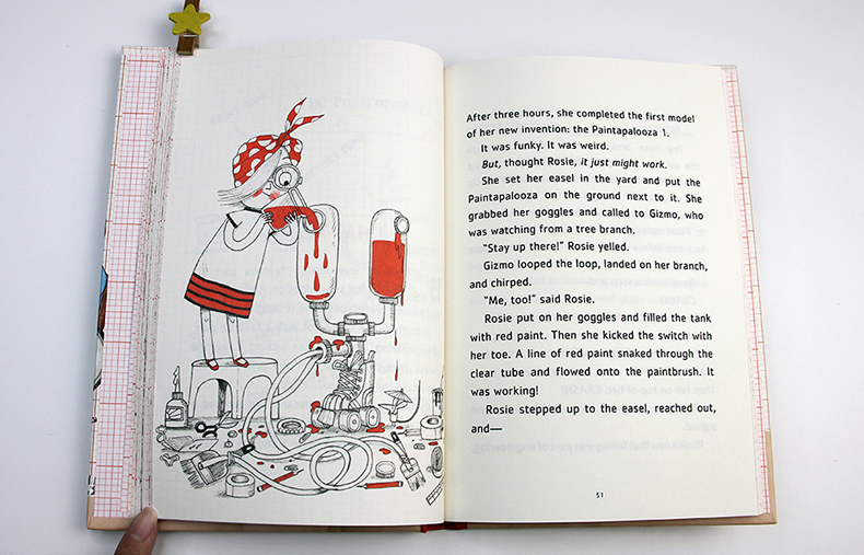 预订英文原版 Rosie Revere And The Raucous Riveters 儿童启蒙趣味游戏童书插画绘本书籍