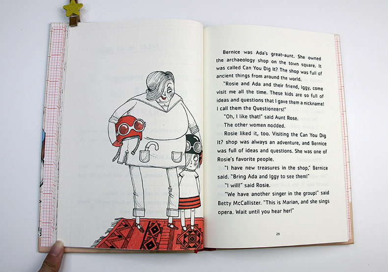 预订英文原版 Rosie Revere And The Raucous Riveters 儿童启蒙趣味游戏童书插画绘本书籍