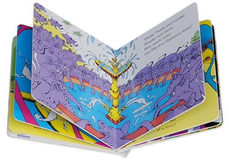 英文原版 Oh The Thinks You Can Think 你能有多少奇思妙想 儿童启蒙纸板书 Dr Seuss 苏斯博士 亲子共读绘本