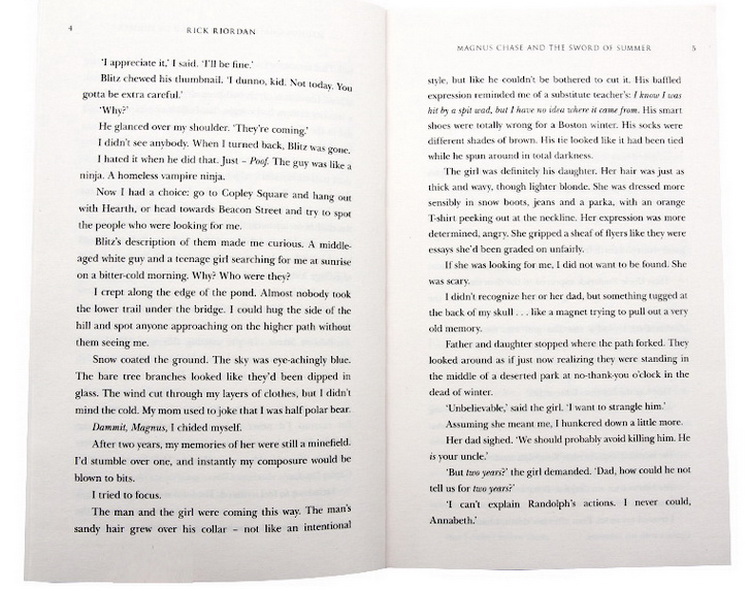 第四季三部曲 Rick Riorda Magnus Chase 波西杰克逊北欧神话系列3册 The Sword of Summer 马格纳斯与仙宫之神英文原版小说