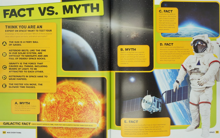 英文原版  National Geographic Kids Everything Space 美国国家地理 太空系列 儿童自然百科科普绘本