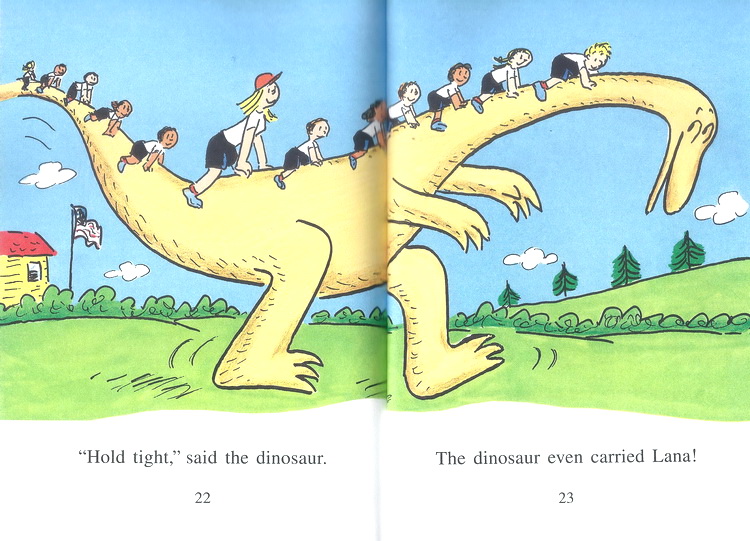 I Can Read 第1阶段5册 Danny and Dinosaur 英文原版绘本分级阅读 丹尼和恐龙 儿童图画故事书