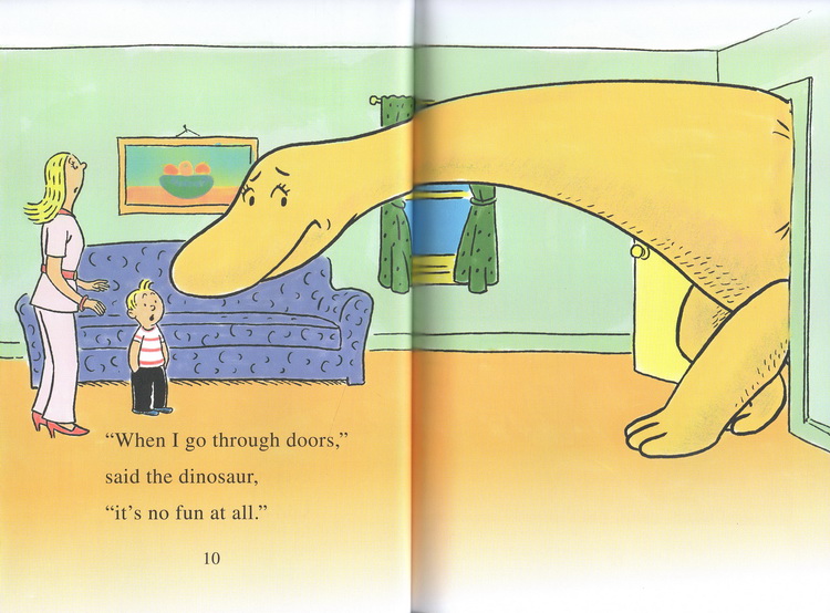 I Can Read 第1阶段5册 Danny and Dinosaur 英文原版绘本分级阅读 丹尼和恐龙 儿童图画故事书
