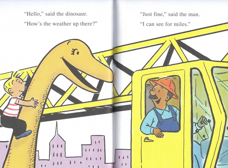 I Can Read 第1阶段5册 Danny and Dinosaur 英文原版绘本分级阅读 丹尼和恐龙 儿童图画故事书