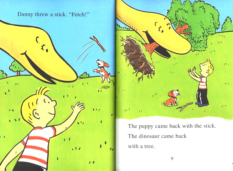 I Can Read 第1阶段5册 Danny and Dinosaur 英文原版绘本分级阅读 丹尼和恐龙 儿童图画故事书