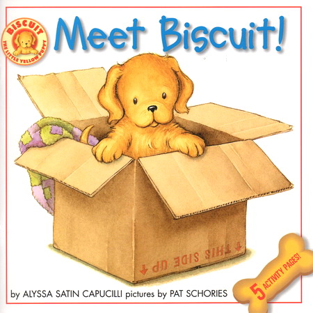 英文原版绘本 Biscuit Take-Along 6 Book Box Set 小饼干狗6册故事图画书礼盒装 含贴纸与配对游戏