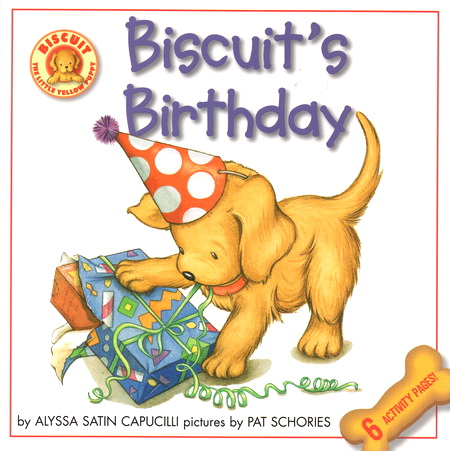英文原版绘本 Biscuit Take-Along 6 Book Box Set 小饼干狗6册故事图画书礼盒装 含贴纸与配对游戏
