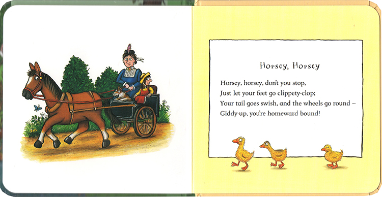 英文原版 Axel Scheffler’s 4册 礼品手提袋纸板书 咕噜牛插画师 幼儿启蒙认知英语学习 Axel Scheffle