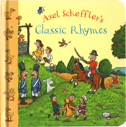 英文原版 Axel Scheffler’s 4册 礼品手提袋纸板书 咕噜牛插画师 幼儿启蒙认知英语学习 Axel Scheffle