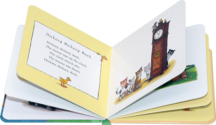 英文原版 Axel Scheffler’s 4册 礼品手提袋纸板书 咕噜牛插画师 幼儿启蒙认知英语学习 Axel Scheffle