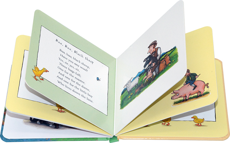 英文原版 Axel Scheffler’s 4册 礼品手提袋纸板书 咕噜牛插画师 幼儿启蒙认知英语学习 Axel Scheffle