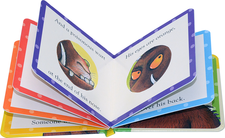 英文原版 Hello Gruffalo 4册礼品手提袋纸板书 咕噜牛作者 Julia Donaldson 睡前纸板书4册 幼儿启蒙认知  Axel Scheffle