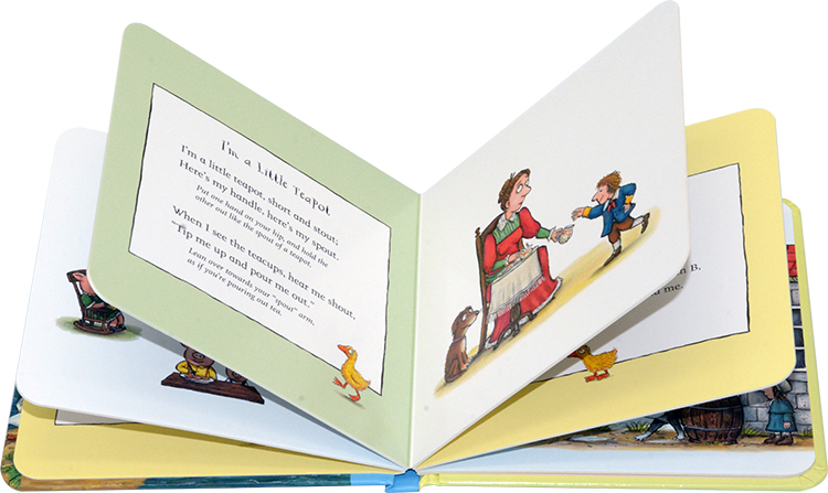 英文原版 Axel Scheffler’s 4册 礼品手提袋纸板书 咕噜牛插画师 幼儿启蒙认知英语学习 Axel Scheffle