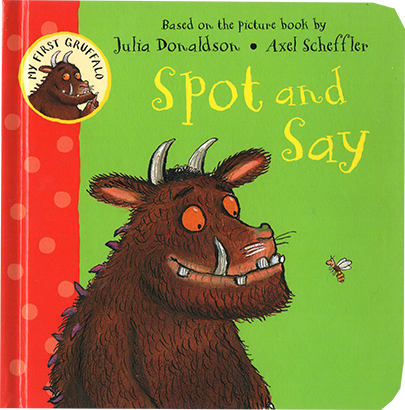 英文原版 Hello Gruffalo 4册礼品手提袋纸板书 咕噜牛作者 Julia Donaldson 睡前纸板书4册 幼儿启蒙认知  Axel Scheffle