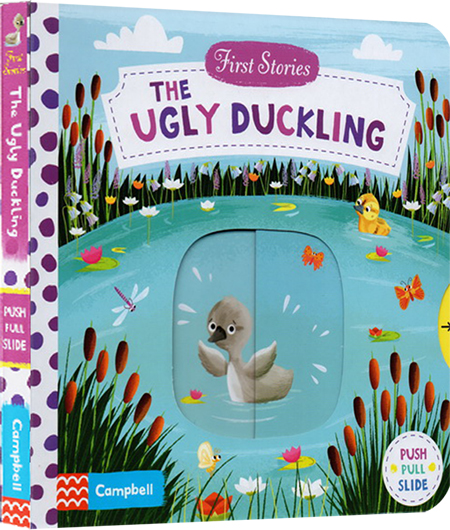 The Ugly Duckling 丑小鸭 First Stories 童话篇操作机关书 英文原版绘本 亲子互动故事 BUSY系列纸板 英语启蒙认知